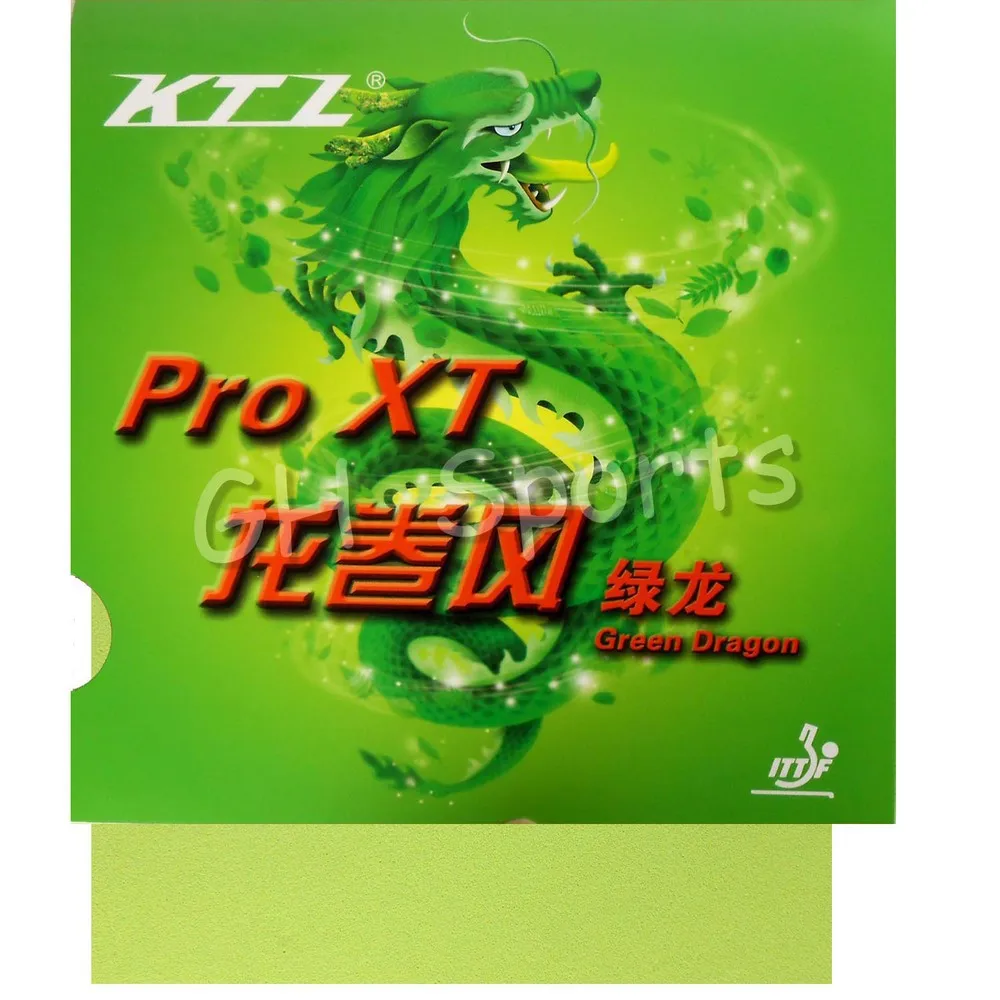 KTL Pro XT Green-Dragon Pips-in для настольного тенниса резиновый с губкой | Спорт и