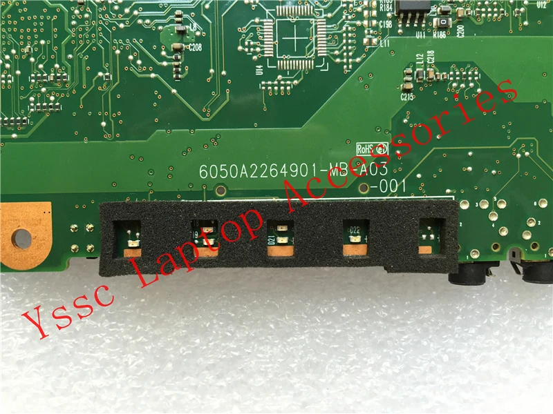 Бесплатная доставка материнской платы Toshiba Satellite L300 L305 V000138880 DDR2 GL40 6050A2264901-MB-A03 100%