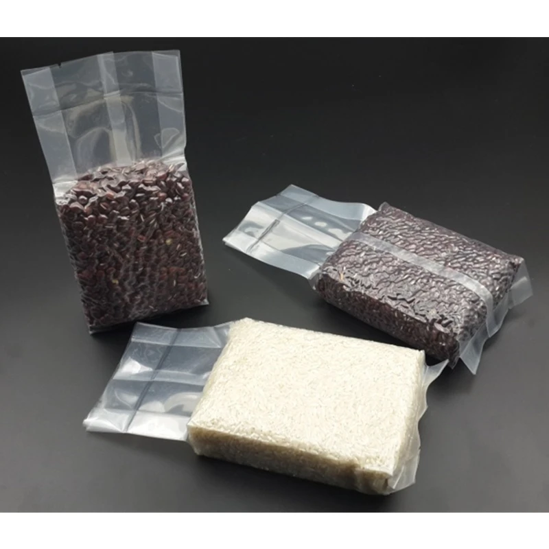 10 шт./упак. прозрачный пищевой вакуумный пакет гармошка Карманный рисунок Бобы