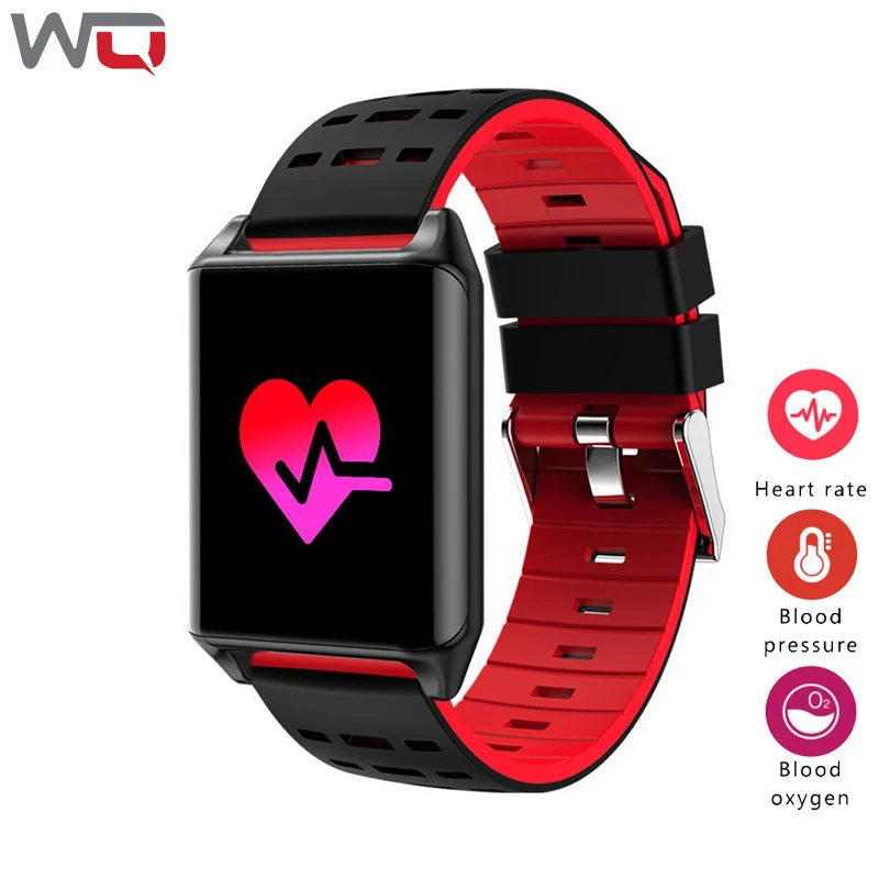 WQ R11s смарт-браслет сердечного ритма крови Давление монитор Фитнес браслет 0 95