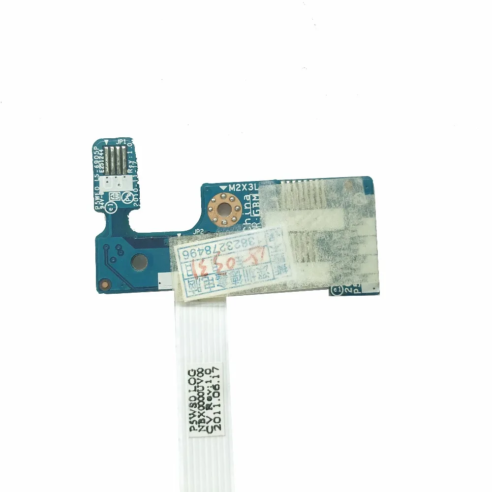 LS 6902P для Acer Aspire 5350 5750 5750G 5755 панель кнопки питания с кабелем полностью