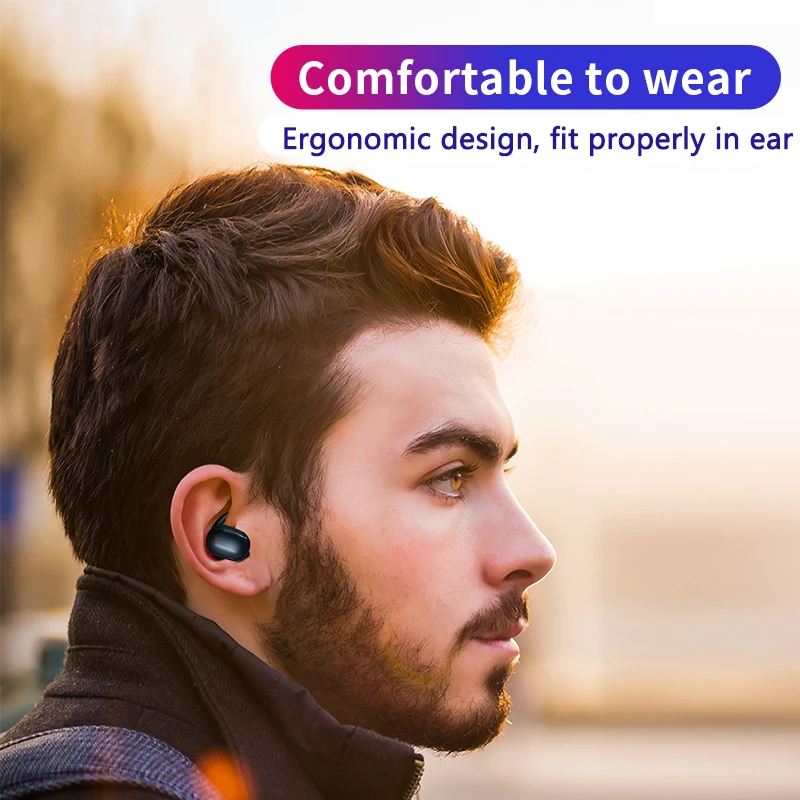 Наушники TWS беспроводные Bluetooth наушники 5 0 Спортивные вкладыши бас|Наушники и