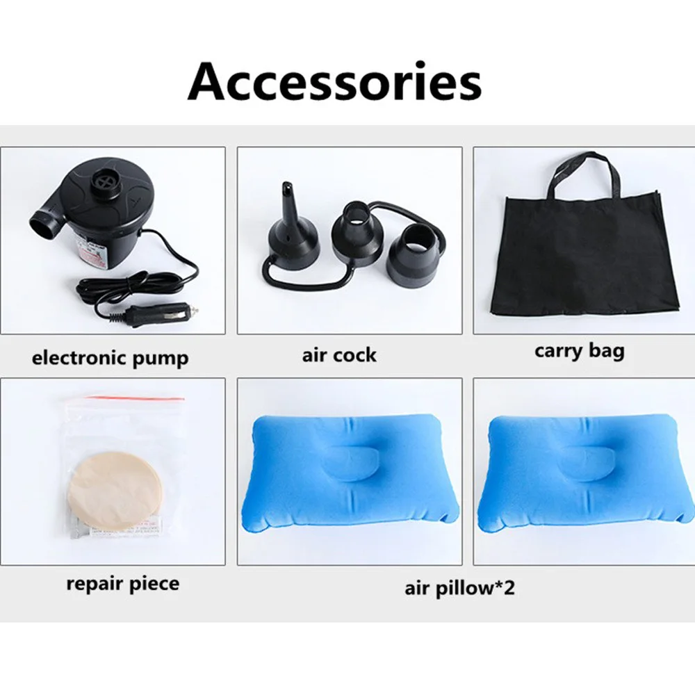 10 шт./лот Автомобильная воздушная кровать надувная автомобильная автомобильный
