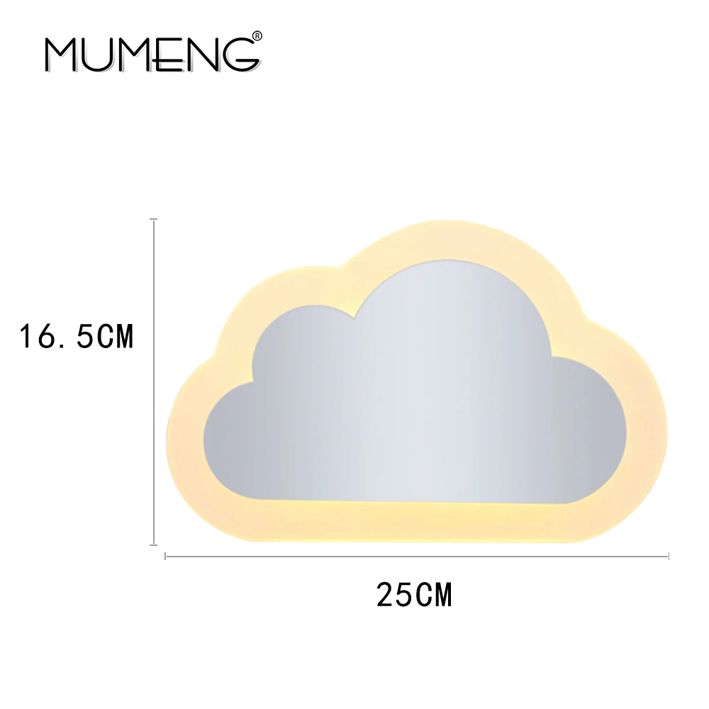 MUMENG современный дизайн светодиодный настенный светильник акриловый