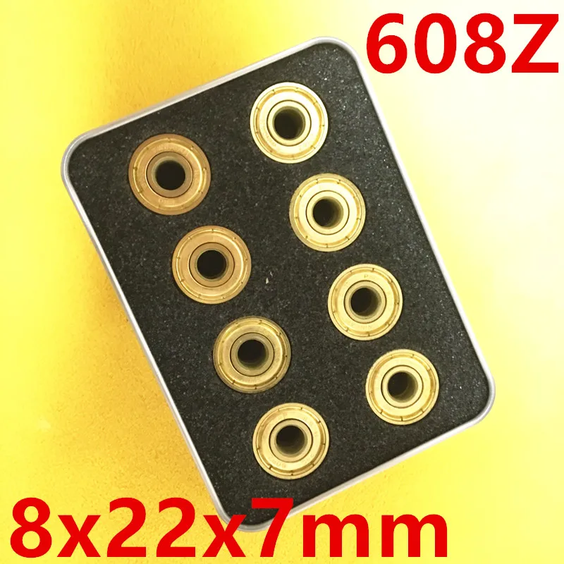 Подшипник шариковый rodamiento золотистый 8x22x7 мм 608z Ilq 11 608 роликовый подшипник для