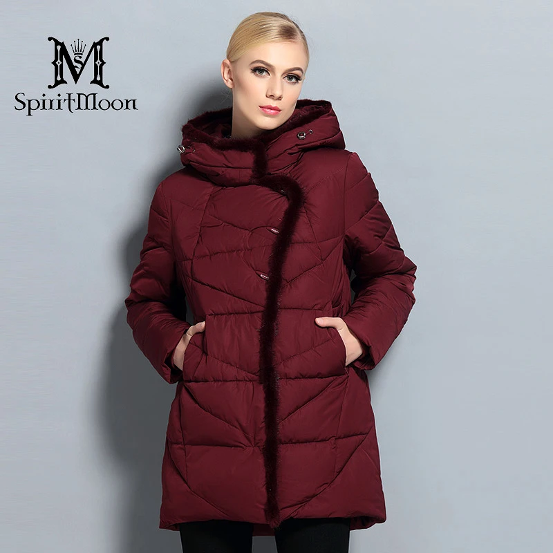 куртка женская зимняя с Капюшоном пуховик Мод женский большой размер 5XL 6XL парка