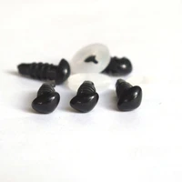 wholesale black triangle safety plastic toy nose 6mm