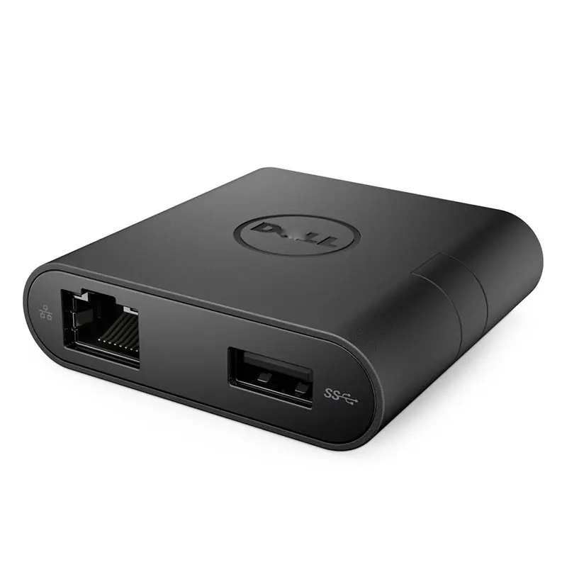 Адаптер DA200 USB C Hub к HDMI VGA Ethernet 3 0 для Dell XPS13 9350 9360 9370 XPS15 9365 типа ноутбуков