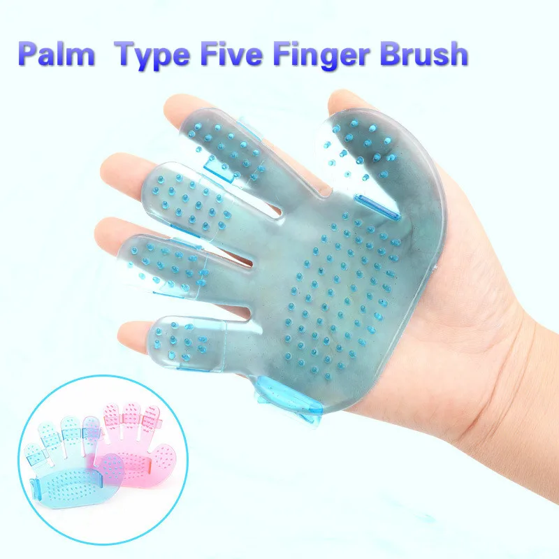 

Five fingers bath massage brush pet beauty cleaning products five shampoo comb
