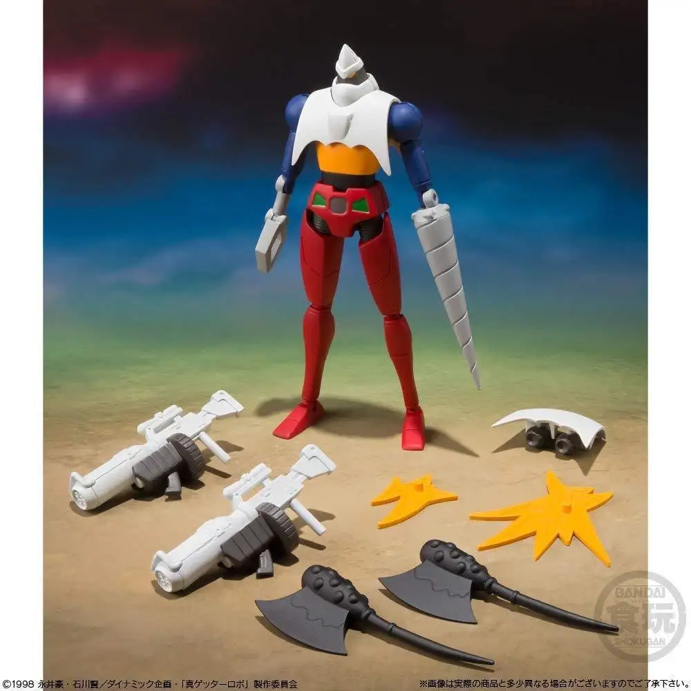 Аниме "True(изменить!) Getter робот "Оригинальные BANDAI супер minipla сборки фигурку-Vol.1 GETTER на возраст 1, 2, 3(3 предмета в комплекте