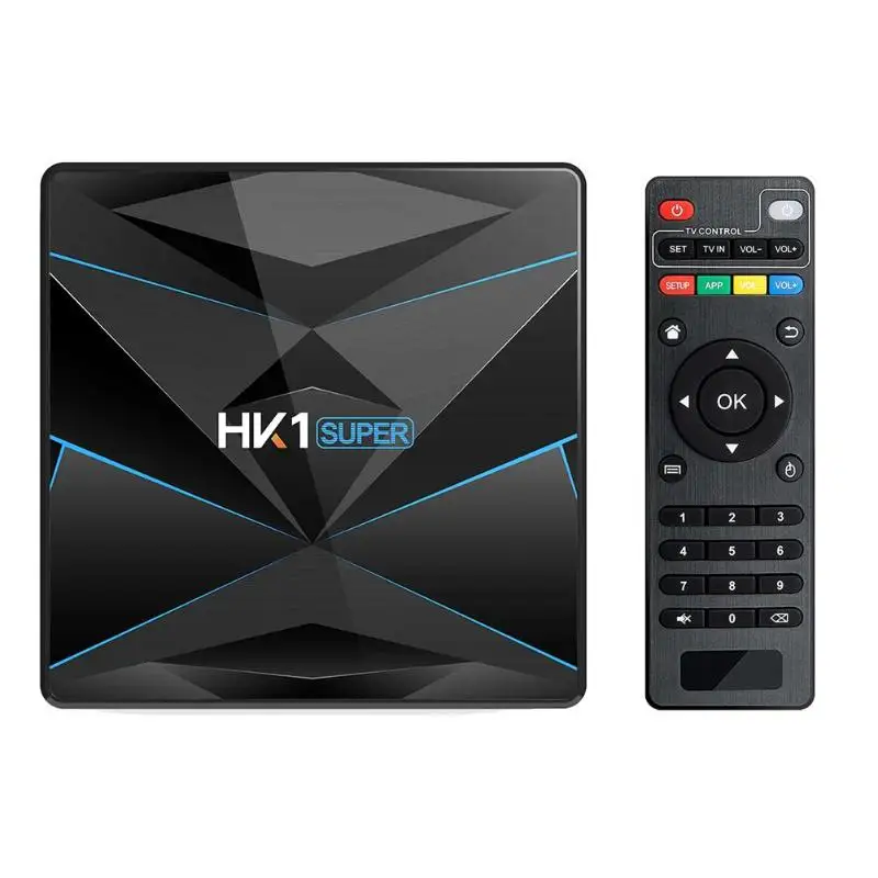 4G With 32G Android ТВ приставка Android 9,0 4GB+ 64 GB/4G+ 32G ТВ приставка RK3318 четырехъядерный 2,4G/5G WiFi BT телеприставка с пультом дистанционного управления - Цвет: 4G With 32G