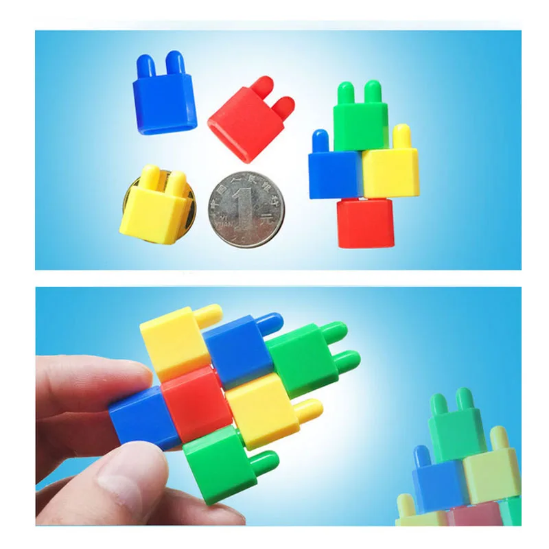 

DIY Bullet Fight inserted blocks Rocket building blocks children early education plastic building blocks toysParent-Child