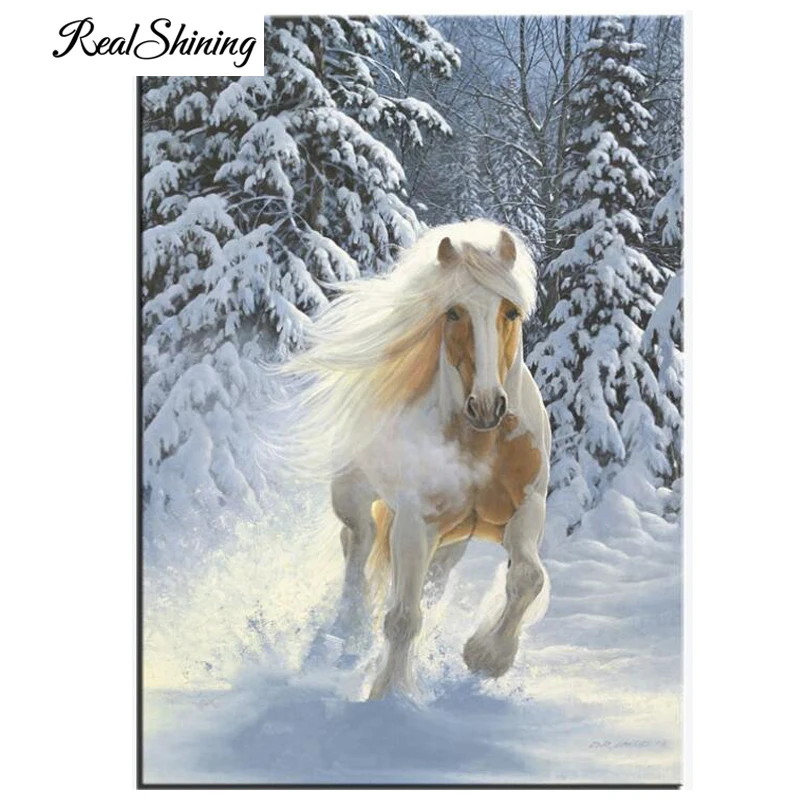 Набор для алмазной вышивки сделай сам крестиком с животными квадратные круглые