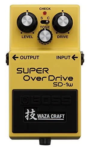 Boss SD-1W Waza ремесло супер овердрайв специальное издание гитарный эффект педаль с бесплатным бонусом педали случае