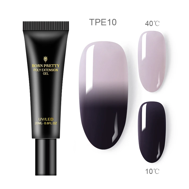 BP-TPE10 Гель-лак для ногтей BORN PRETTY, 20 мл, 2 слоя, меняющий цвет, впитывающий УФ-гель - Цвет: BP-TPE10