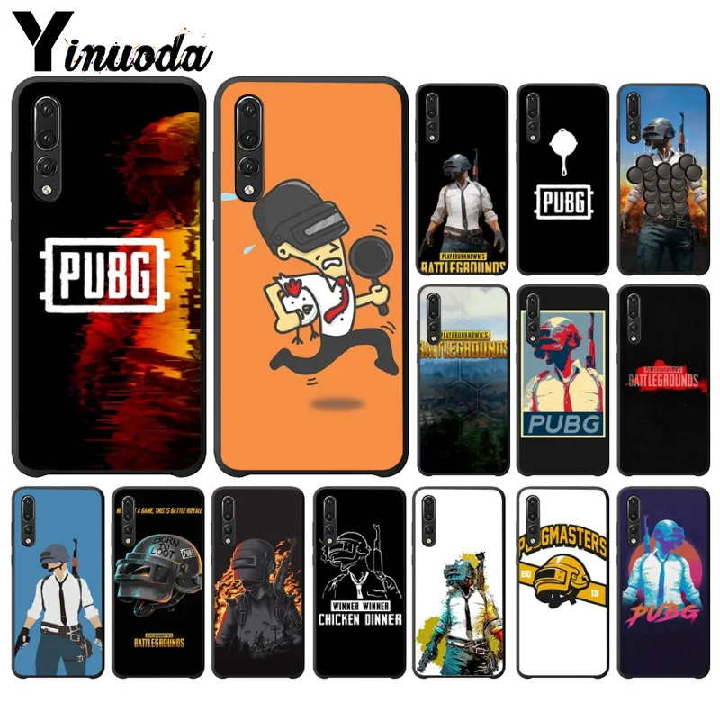 Yinuoda pubg Мягкий силиконовый чехол для телефона из ТПУ Huawei P10 plus 20 pro P20 lite mate9 10 honor