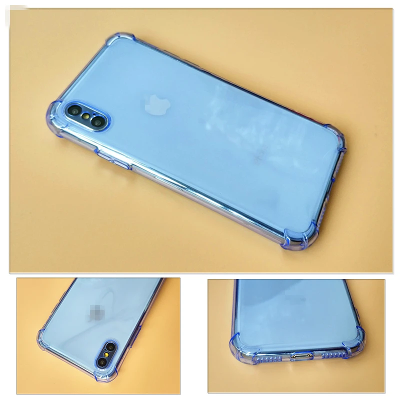 Yufeila 2019 Новые ТПУ чехлы для мобильных телефонов iPhone X XR XS 6 7 8 Plus ультра тонкие