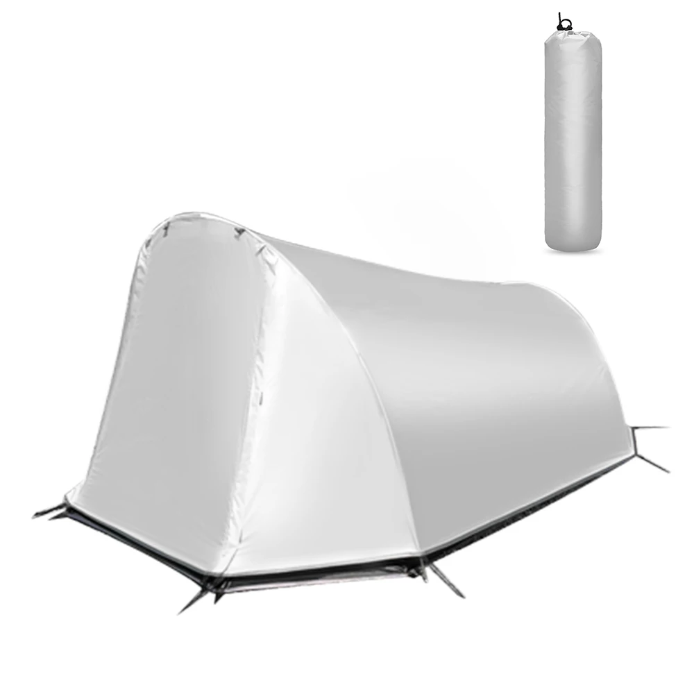 Спальная палатка Bivy, противомоскитная палатка для кемпинга, походная альпинистская кабана, водонепроницаемая, от дождя, летит, уличная спальная палатка, солнечный свет