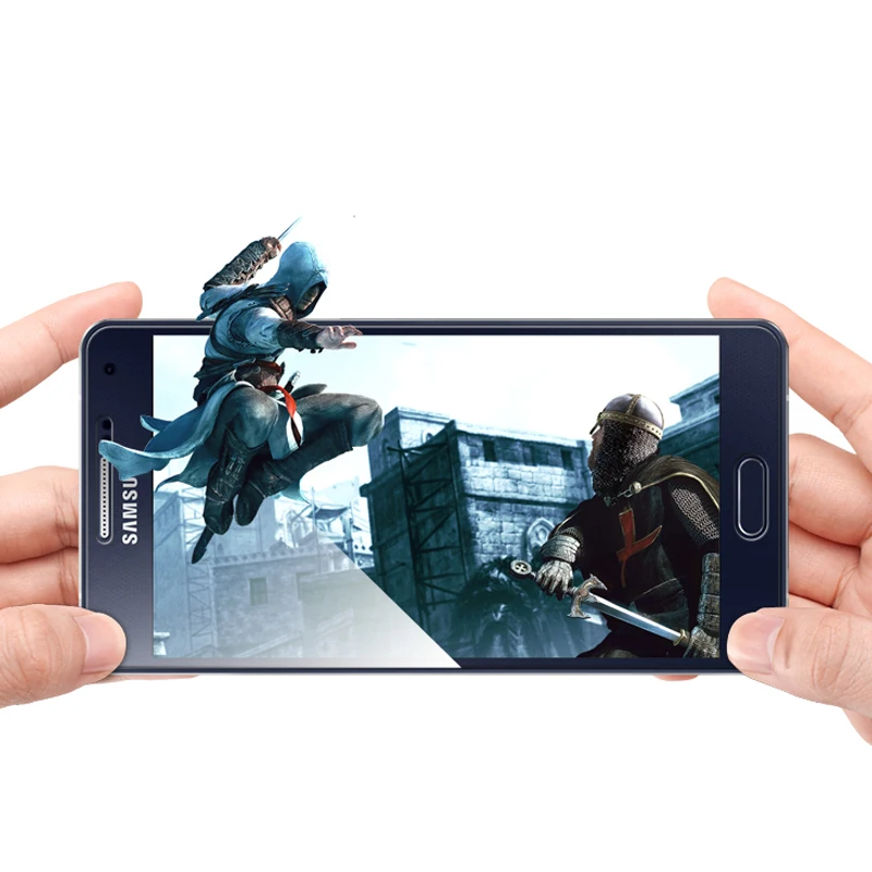HD закаленное стекло для samsung Galaxy A5 2015 A 5 A500 A500f A500h A500fu SM Защитная передняя ЖК пленка