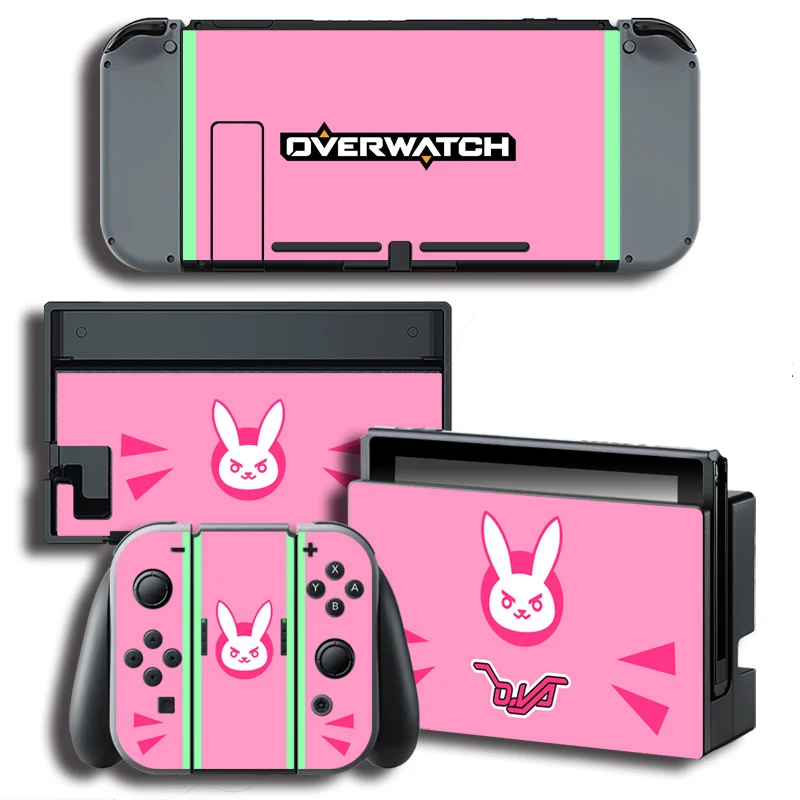 Виниловая Защитная Наклейка для Dverwatch консоли Nintendo Switch NS + контроллер чехол