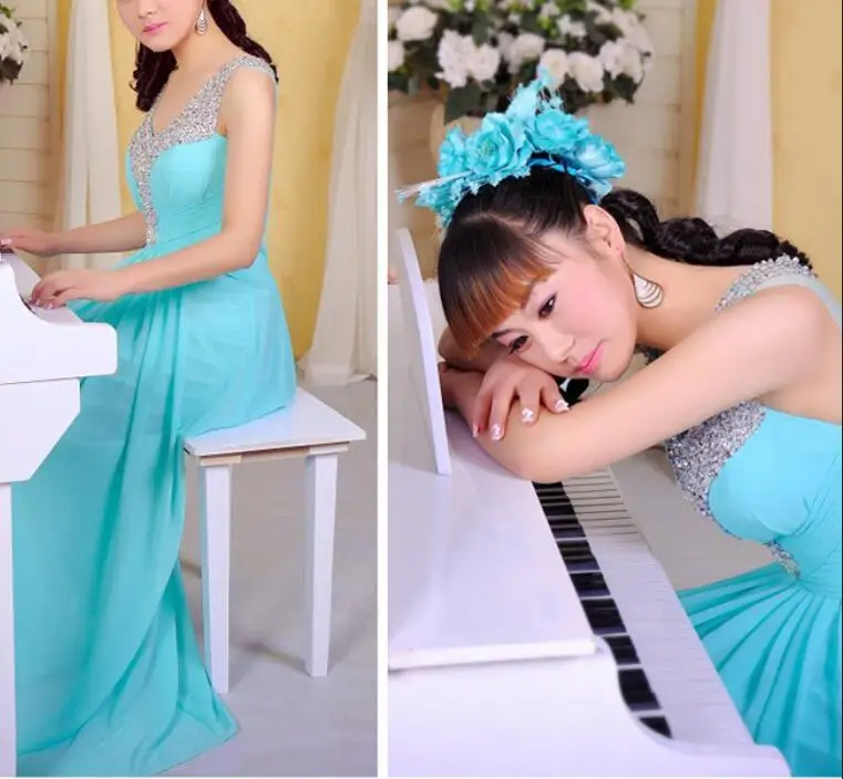 Новинка Платья для подружек невесты платье особых случаев длинное сексуальное