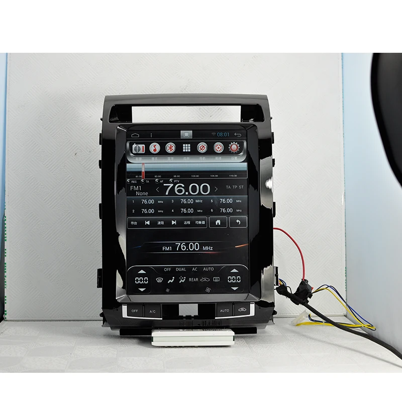 Aoluoya 12,1 дюймов ram 2 Гб Android 6,0 Автомобильная магнитола DVD gps навигация для Toyota Land Cruiser 200 LC200 2007-2013 wifi 3g
