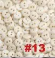 NO13 Beige 100 шт./лот Размер: 9 мм(11/3") яркие цвета модные пуговицы из смолы для рукоделия объемные пуговицы швейные изделия Швейные аксессуары(SS-673 - Цвет: NO13 Beige