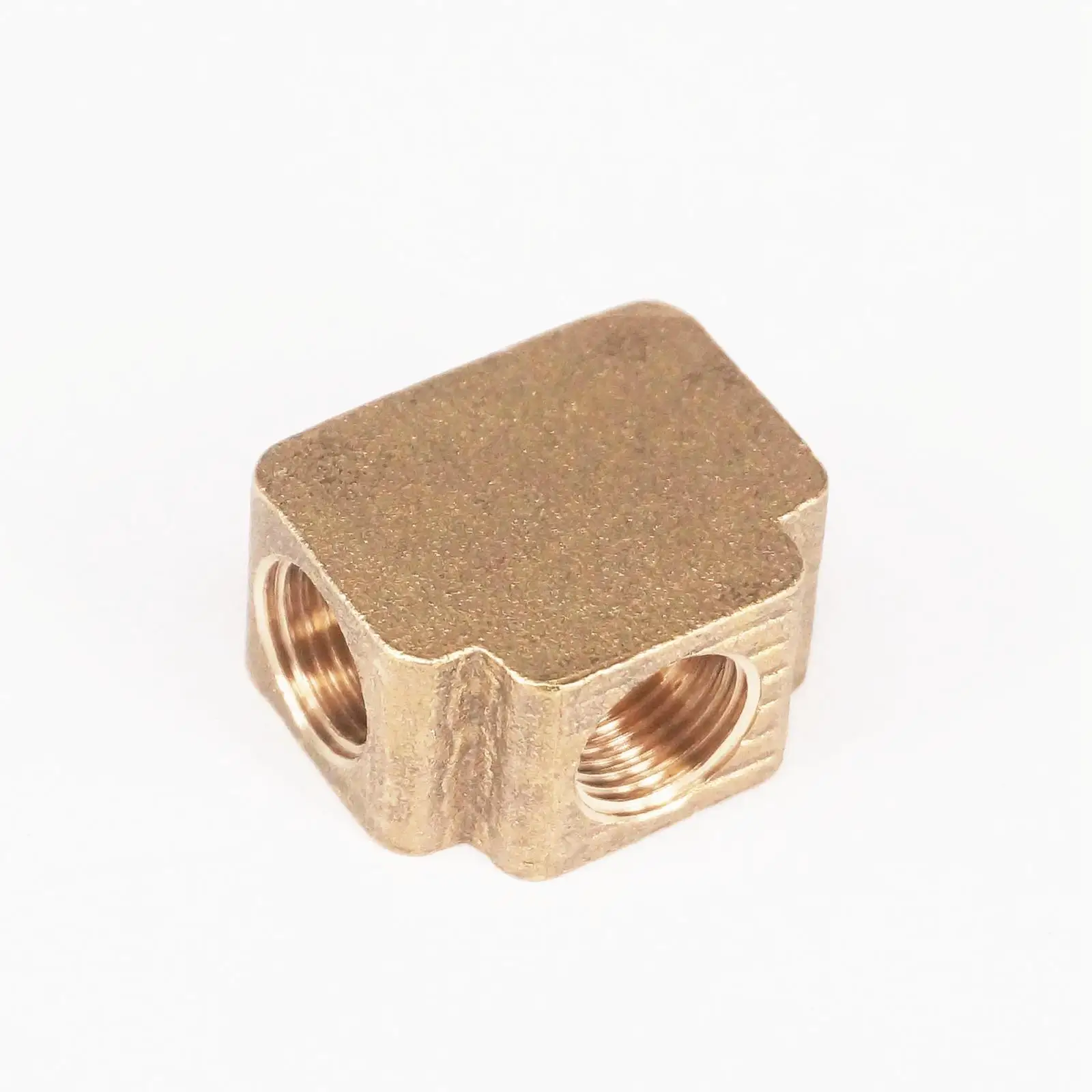 Тройник 3 ходовые латунные фитинги для труб соединитель с одинаковым разъемом 1/8