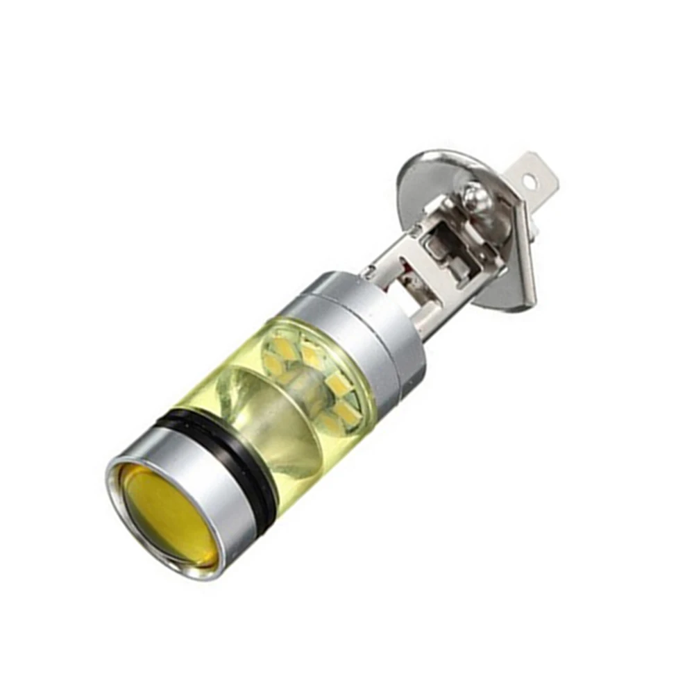 2 шт. супер ярсветильник Автомобильные светодиодные лампы H1 2828SMD 100 Вт 20