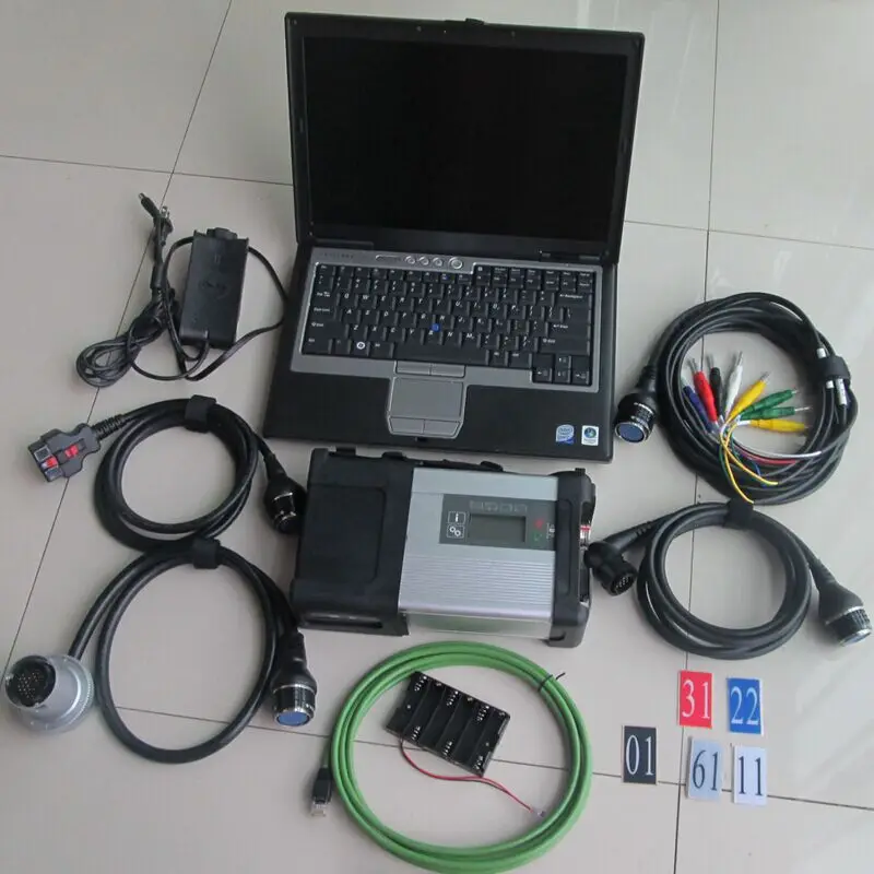 Ноутбук D630 с диагностическим инструментом MB SD Connect Compact 5 2021 06 версия для установки