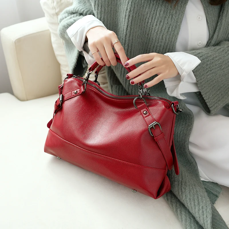 Female single shoulder &amp Handbags Solid diagonalBoston Pillow bag luxury handbags women bags designer fashion speedy Bags | Багаж и