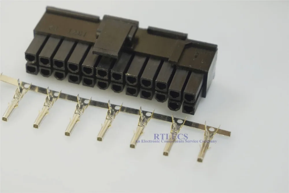 20 комплектов 5557 4 2 мм + контактный корпус разъем материнская плата CPU ATX 24 питания