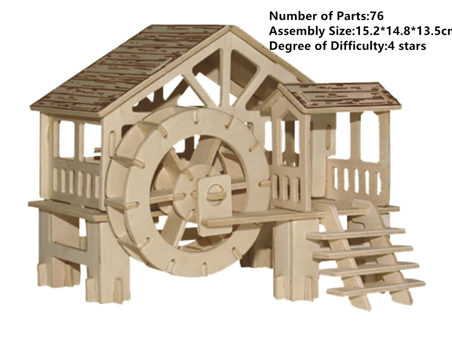 Новая сборка Сделай Сам обучающая игрушка 3D деревянная модель головоломки
