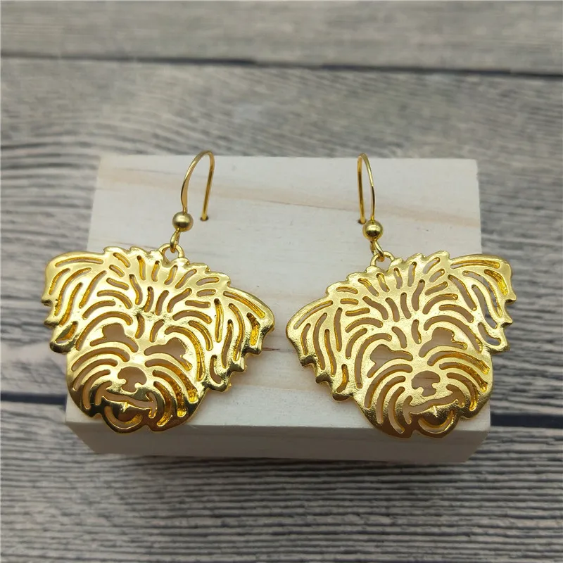 Новые хлопковые круглые висячие серьги модные стильные женские украшения |