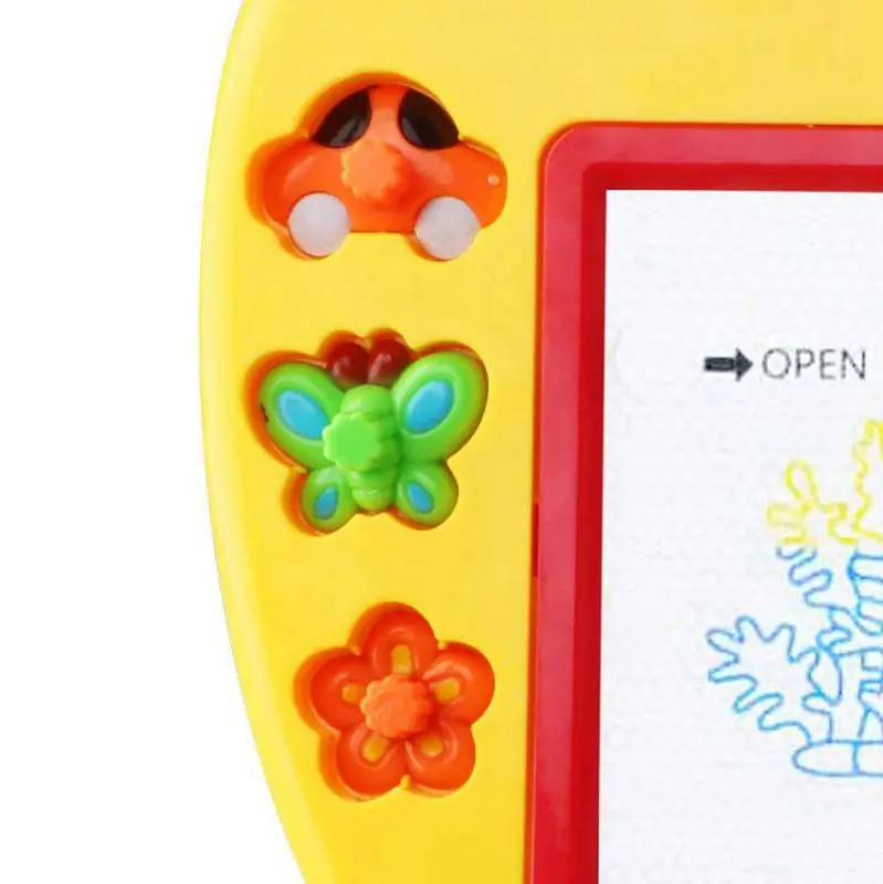 Волшебный сланец маленький формат со штампами игрушка для девочек и мальчиков 18