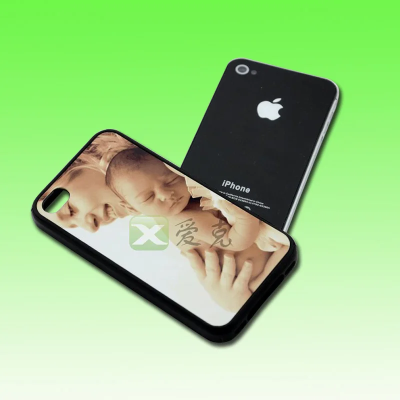 Wtsfwf DIY 2D сублимационная Резина ТПУ + ПК чистый чехол для iphone 4 4s с алюминиевыми