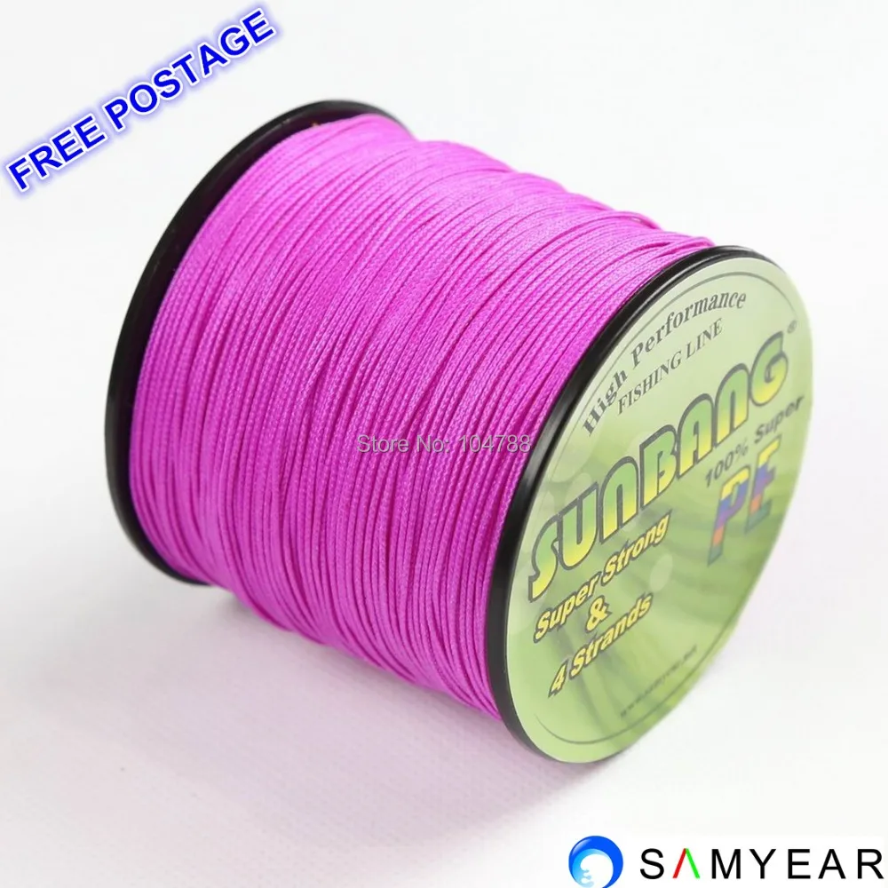 Бесплатная доставка 3 нити 8 фунтов 100 м сверхпрочная плетеная рыболовная леска