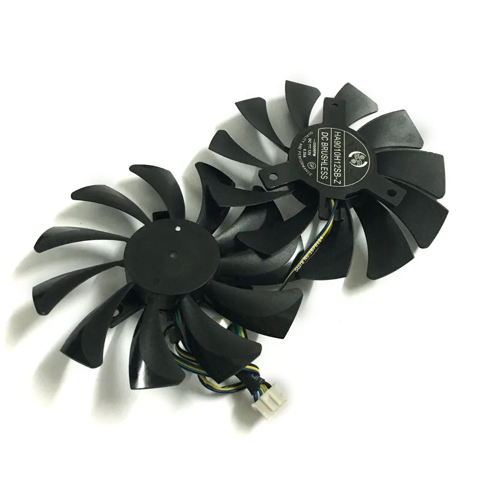 2 шт./компл. GTX1060 Вентилятор охлаждения GPU для видеокарты MSI GeForce GTX 1060 OS в качестве