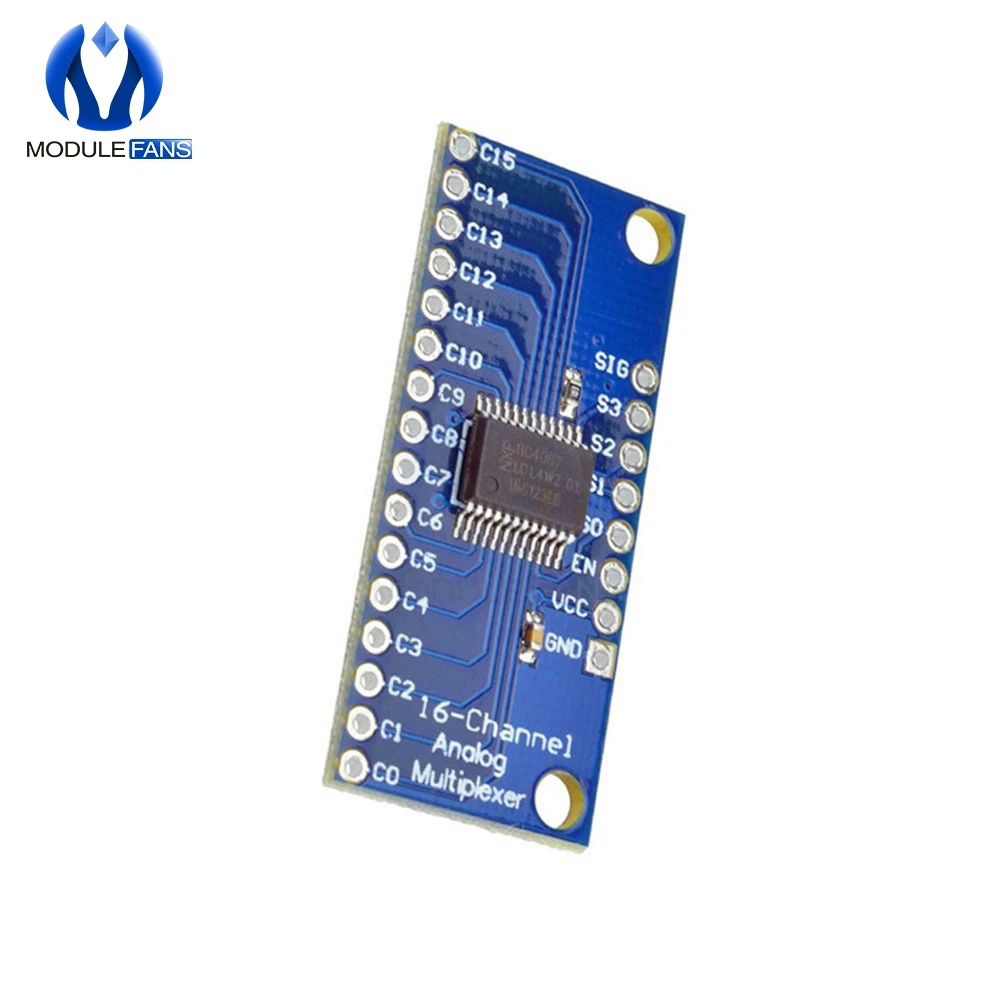 CD74HC4067 16 канальный с аналоговым и цифровым дисплеем мультиплексор коммутационная