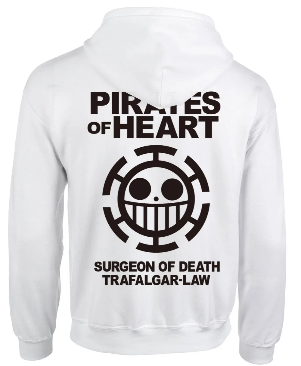 

Тонкая толстовка с капюшоном Trafalgar D Water Law для косплея
