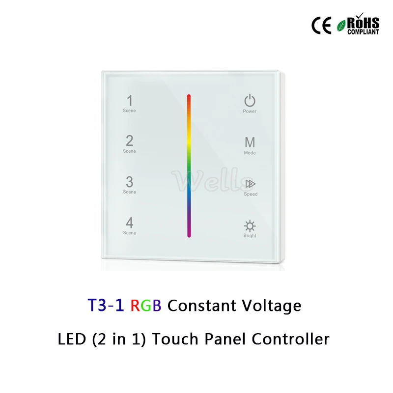 T1-1/T2-1/T3-1/T4-1 Сенсорная панель светодиодный контроллер постоянного напряжения (2 в