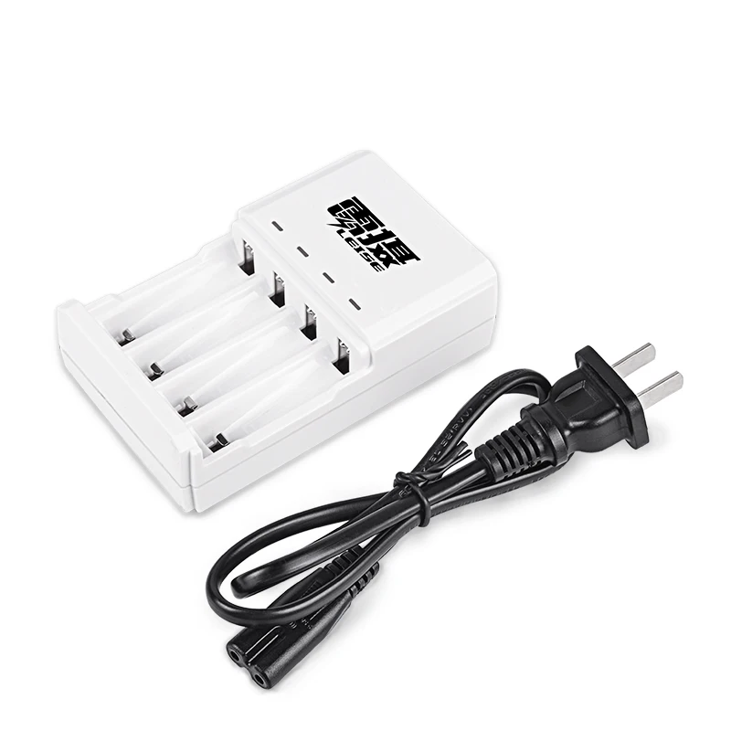 LEISE 2 шт. AA2700mAh + aa950mah ni-mh аккумуляторная батарея 1 4 слота зарядное устройство с
