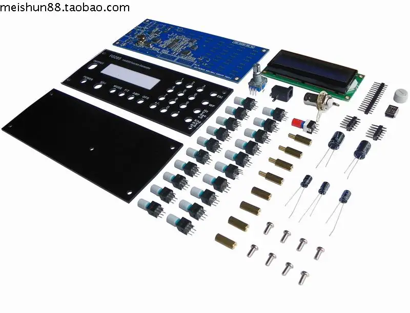 FG085 учебный Электронный Набор DIY DDS цифровой генератор сигналов функции синтеза с