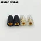 5 пар MMCX разъем для наушников сделай сам, Аудиокабели, штекер, разъем для штырькового разъема для Shure SE215 SE315 SE425 SE535 UE900