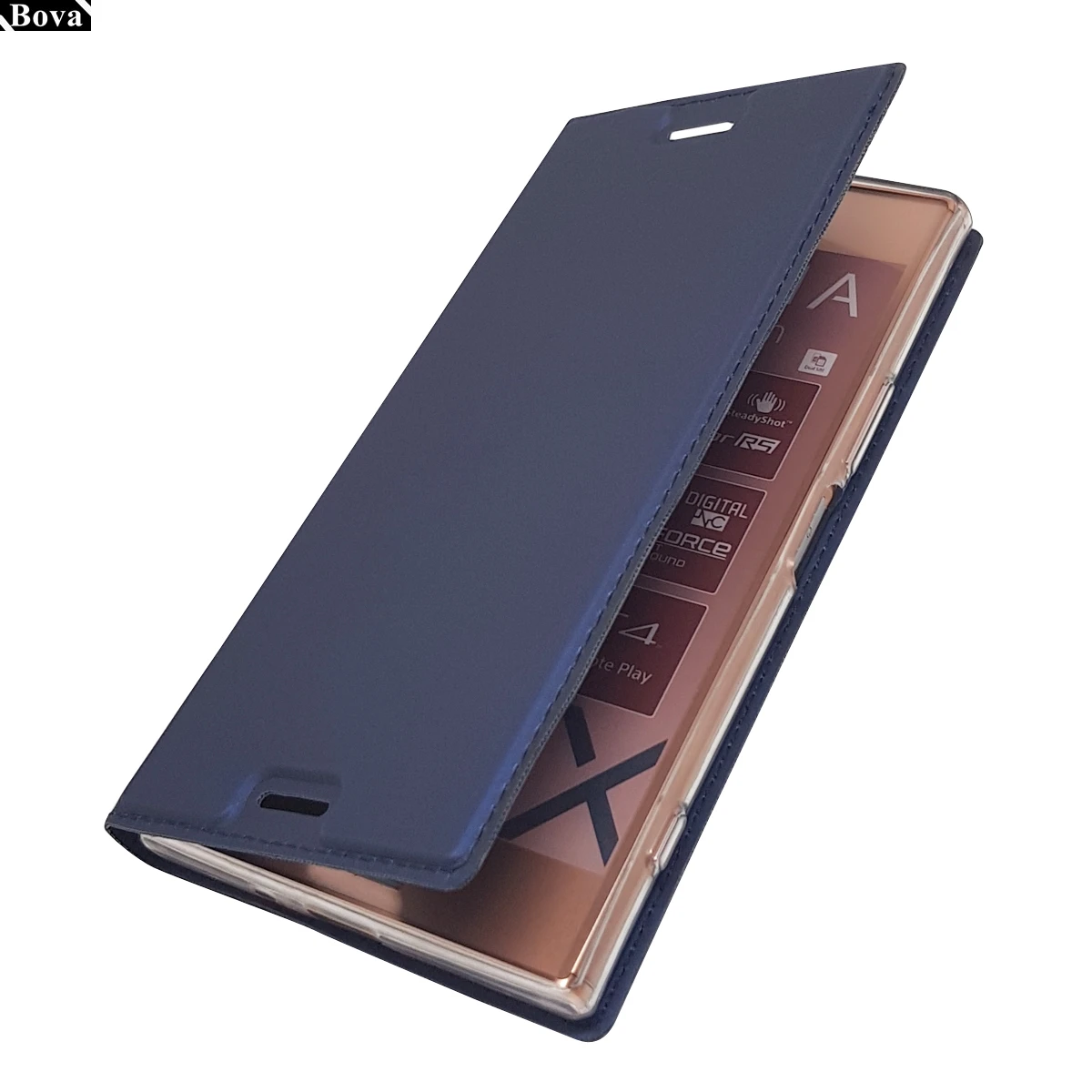 Чехол-бумажник для Sony Xperia XZ Premium откидной Чехол телефона супертонкий матовый