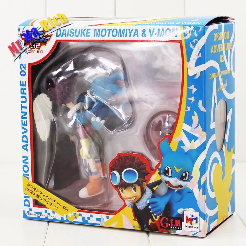 11 см Daisuke Motomiya V mon фигурка игрушка Digimon Adventure 2 Gemma аниме Modello кукла за I Bambini|figure