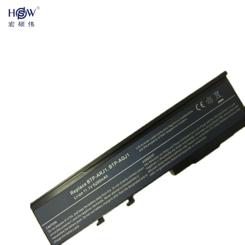 Аккумулятор HSW для ноутбуков Acer Aspire 2420 3620 5540 5550 5590 2920 3620A 3640 2920Z 3670 5560 Extensa 4130 4420 3100 4220