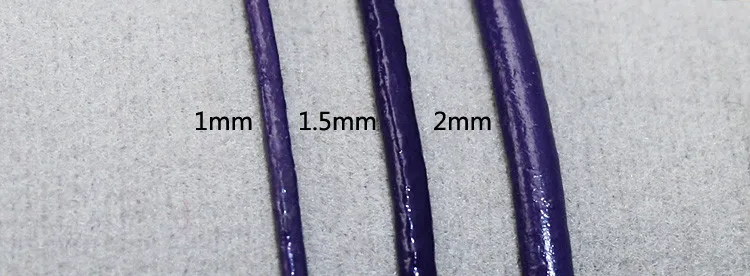 1 метр 1 мм сандалии из натуральной кожи с круглым носком с длинным Cord Jewelry findings бисер строка веревка для diy-декораций, браслет Цепочки и ожерелья решений