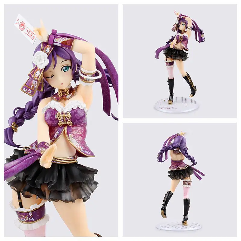 2016 1 шт 20 см ПВХ японского аниме фигурка Love live! Nozomi Tojo Таро вер Коллекционная