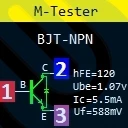 TC-T7-H T7 транзистор тест er TFT Диод Триод измеритель емкости LCR ESR Электрический Тест метр NPN PNP мультиметр Высокая точность